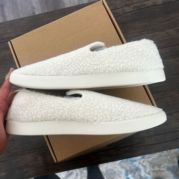 Allbirds Wool Lounger Fluff Natural White Slip On Shoes Men\'s Size 13 main image 5